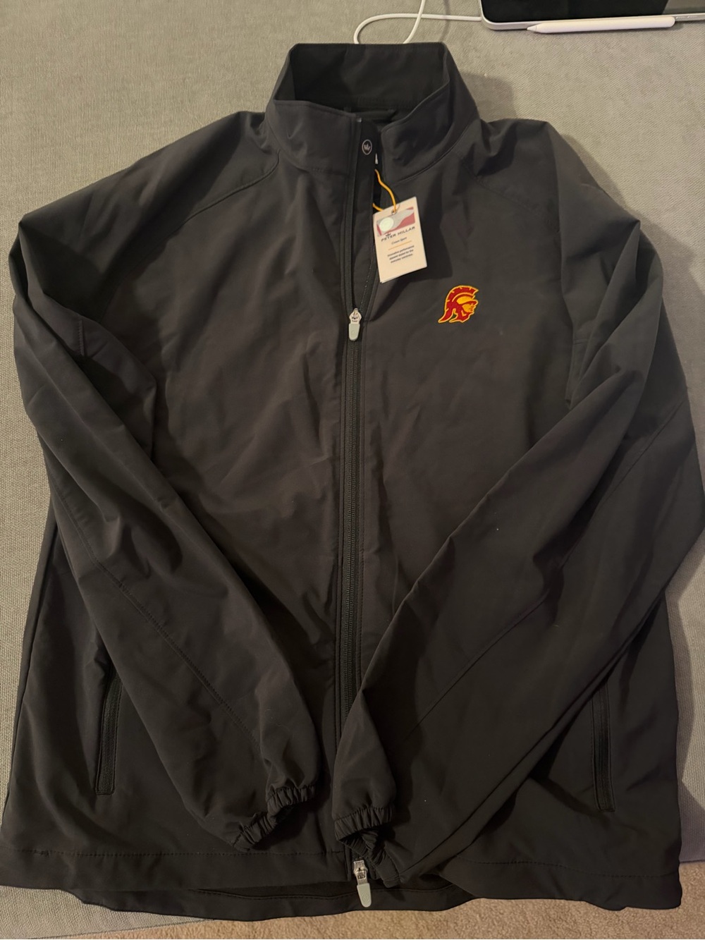 Brand new with tags- Peter Millar USC Trojans Jacket (Size L)
